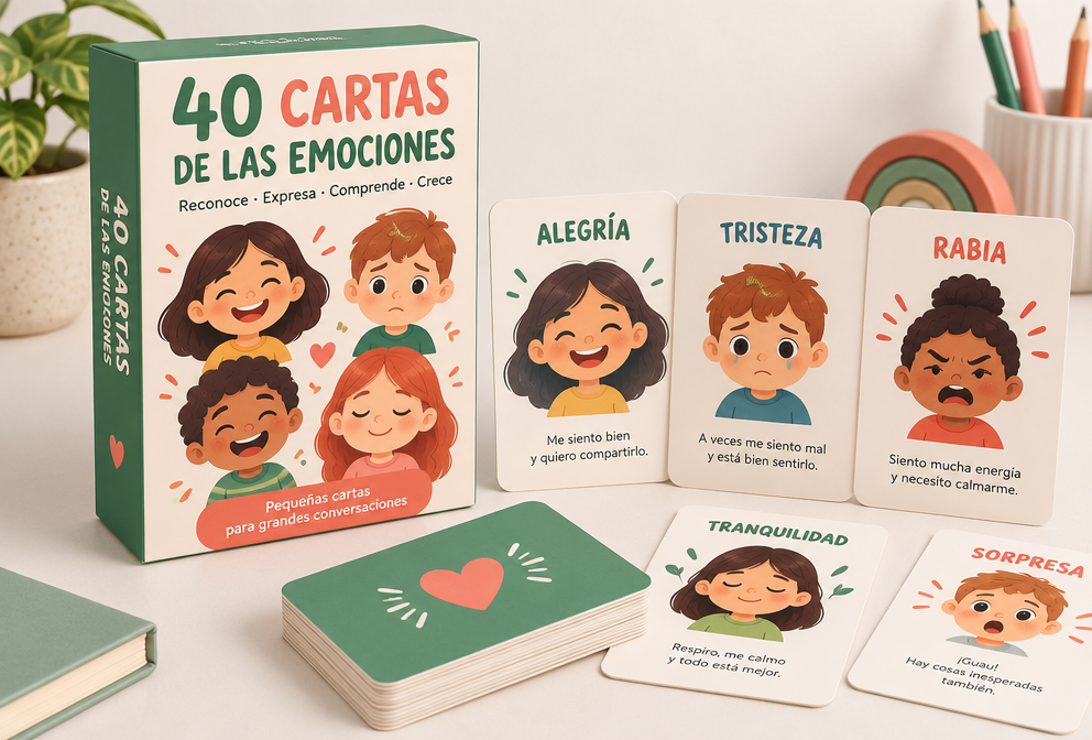 Imagen del bono 40 Cartas de las Emociones